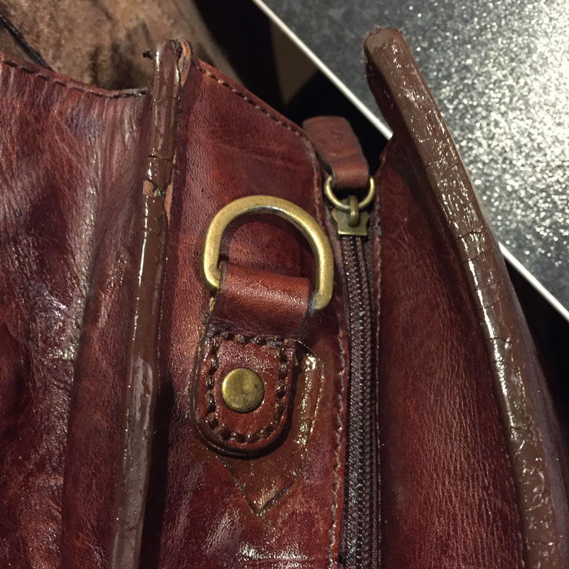 Lædertaske med – Læderfix